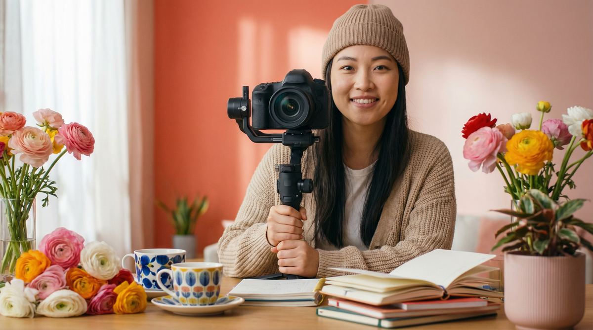 糖心Vlog创作者拍摄生活视频教程 - 每日精彩Vlog更新